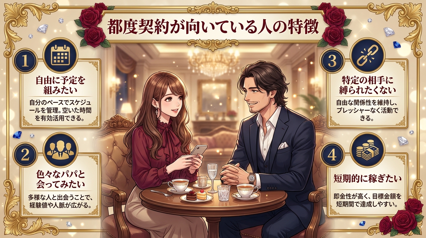 都度契約が向いている人の特徴