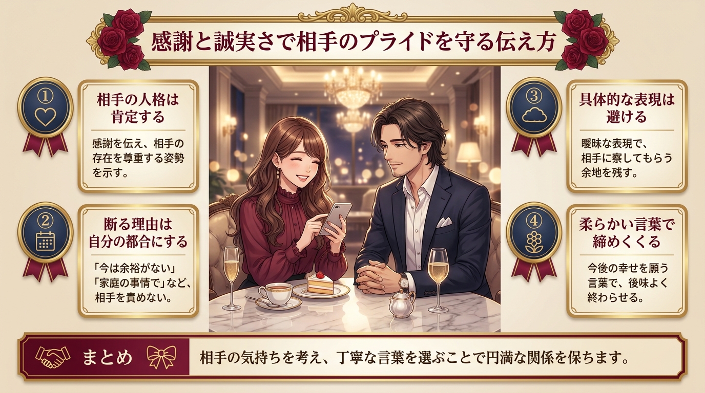 感謝と誠実さで相手のプライドを守る伝え方