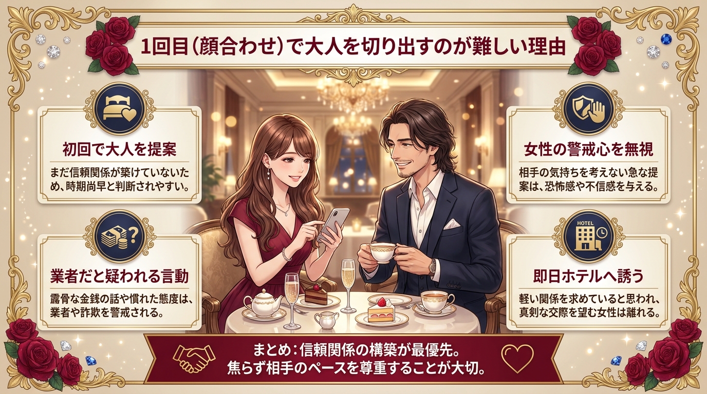 1回目(顔合わせ)で大人を切り出すのが難しい理由