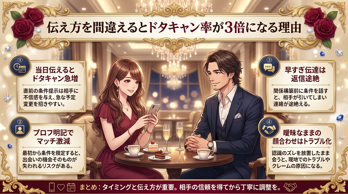 伝え方を間違えるとドタキャン率が3倍になる理由